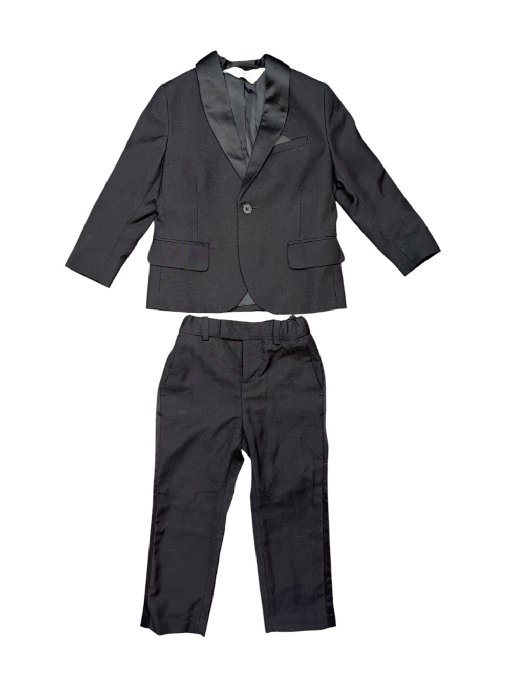 H&M 3 Piece Tuxedo Set Size 2